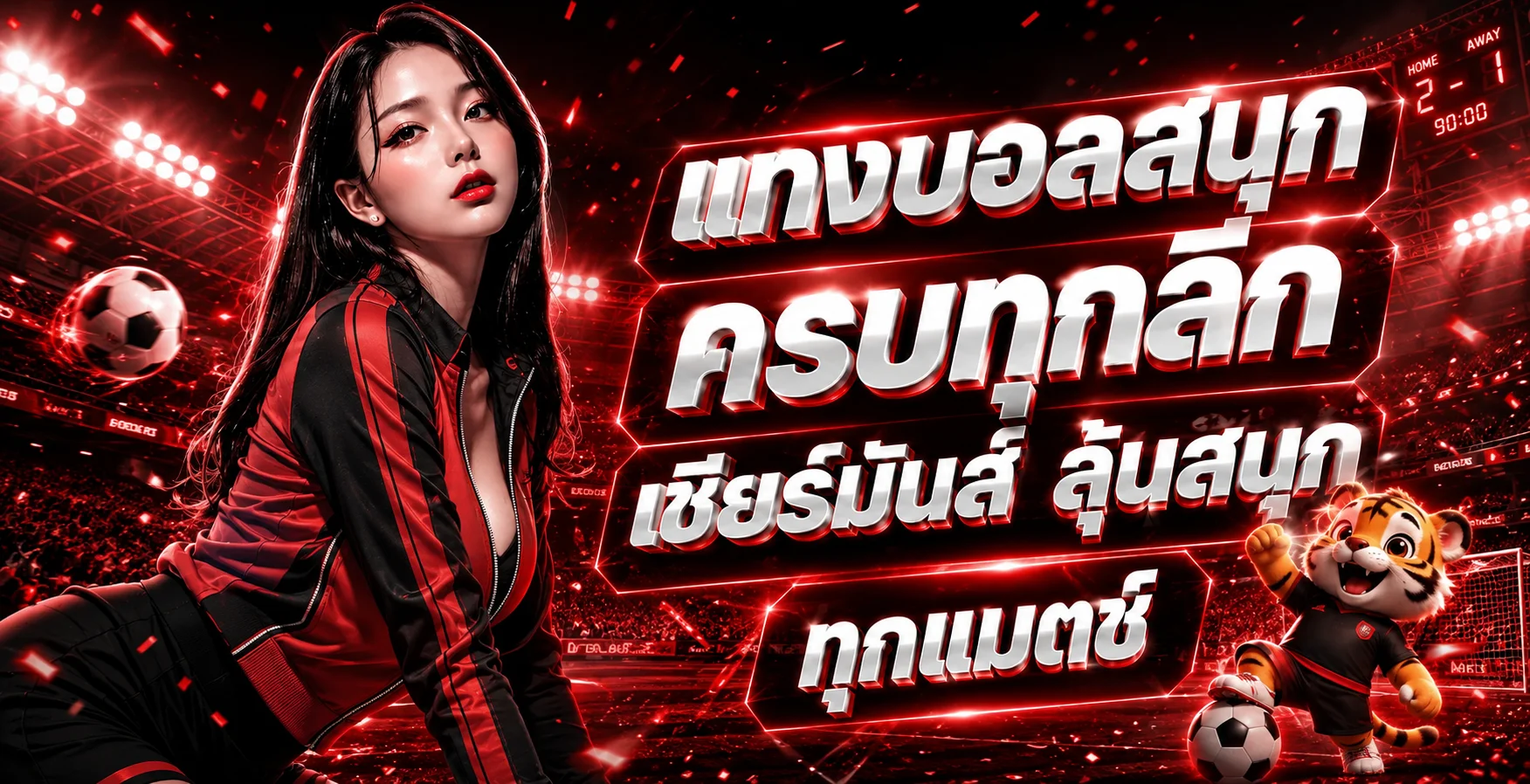 ภาพติดตามบอลสด SlotX888 ในสนามโทนแดง